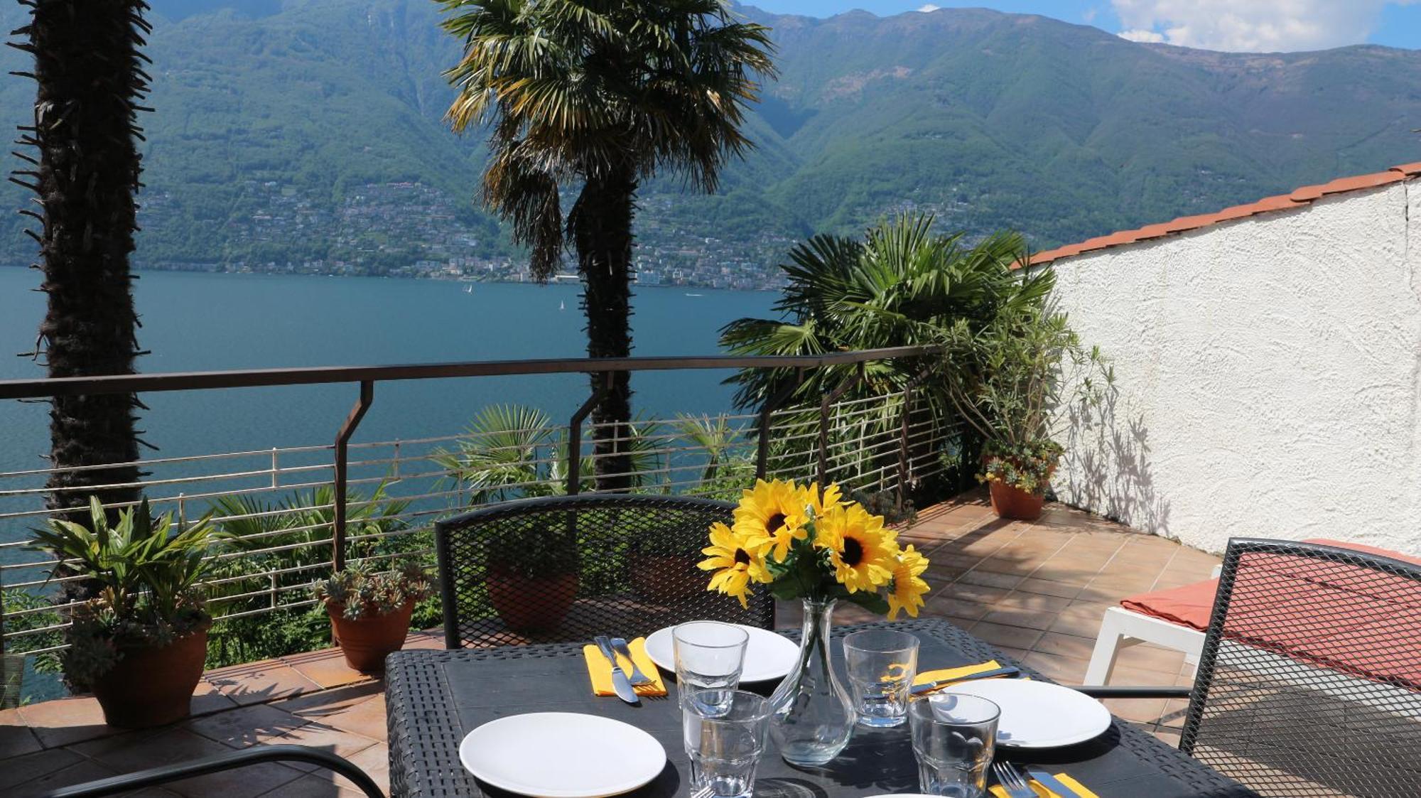 דירות Pino Lago Maggiore Casa Roccia מראה חיצוני תמונה
